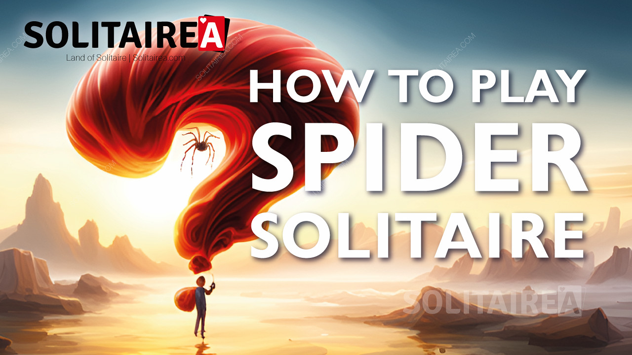 Lerne, Spider Solitaire wie ein Profi zu spielen