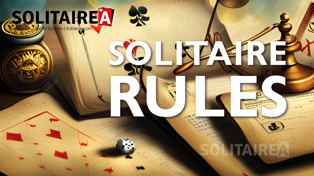 Solitär-Regeln und alle verschiedenen Spielvarianten
