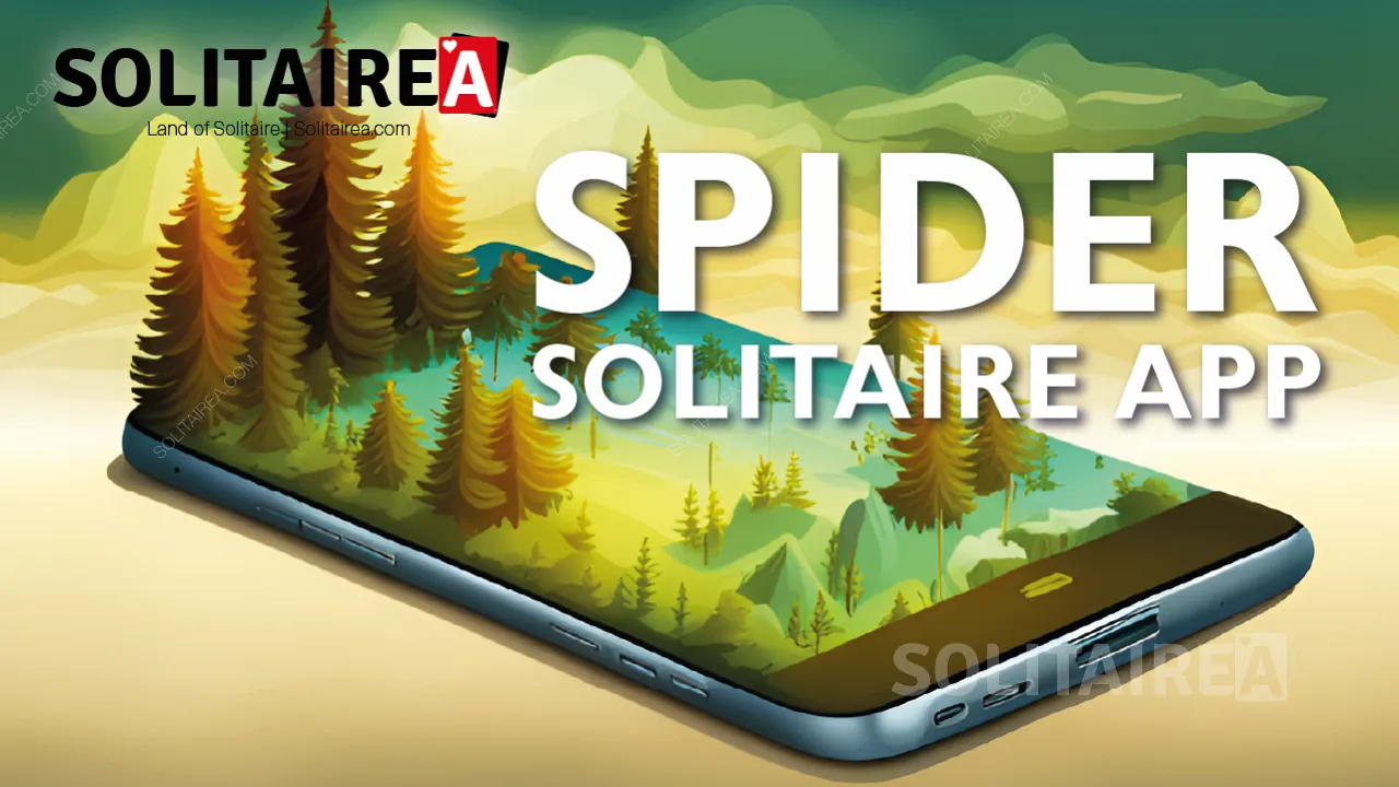 Spielen und gewinnen Sie Spider Solitaire mit der Spider Solitaire App