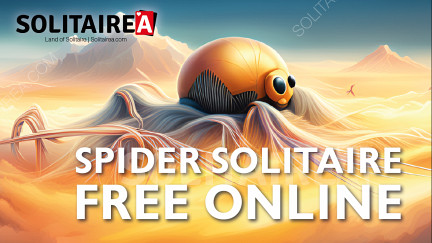 Spider Solitär kostenlos online spielen mit verschiedenen Schwierigkeitsstufen